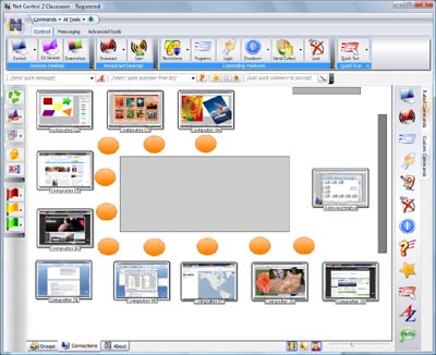 Net Control 2 Classroom - Custom layout