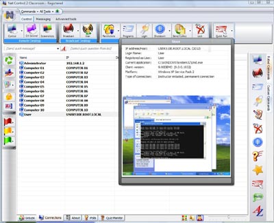Net Control 2 Classroom - Table View