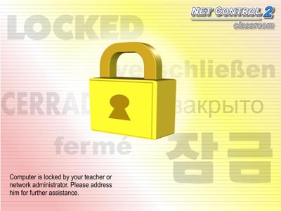 Computer Is Locked message on a student computer