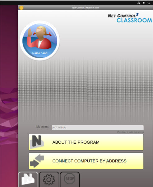 Net Control 2 for Linux. The Student module