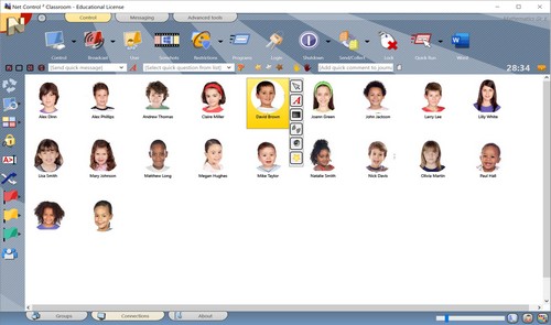 Net Control 2 Classroom - Avatar View